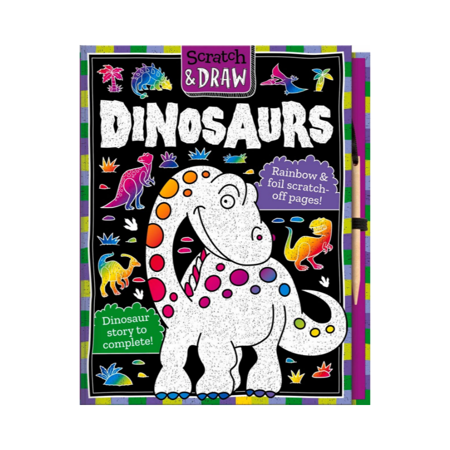 Scratch and Draw Dinosaurs - HoneyBug 