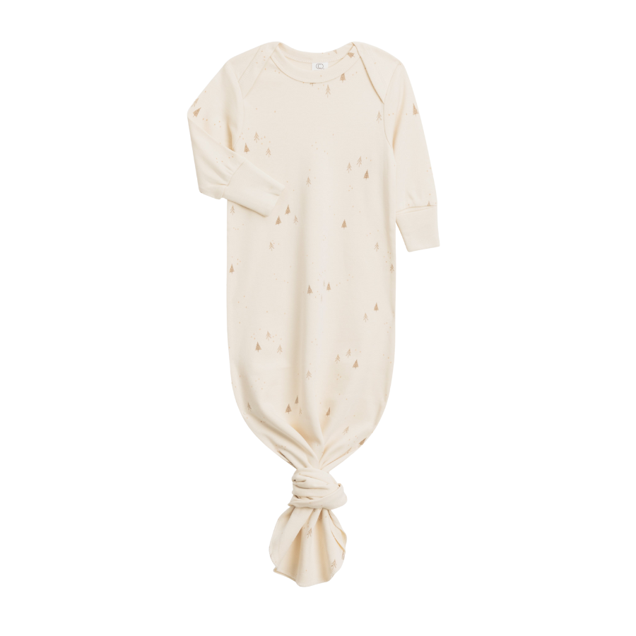Landry Infant Gown - Alpine/Truffle - HoneyBug 