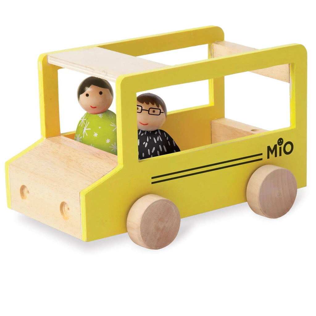 MiO School Bus + 2 People by Manhattan Toy - HoneyBug 