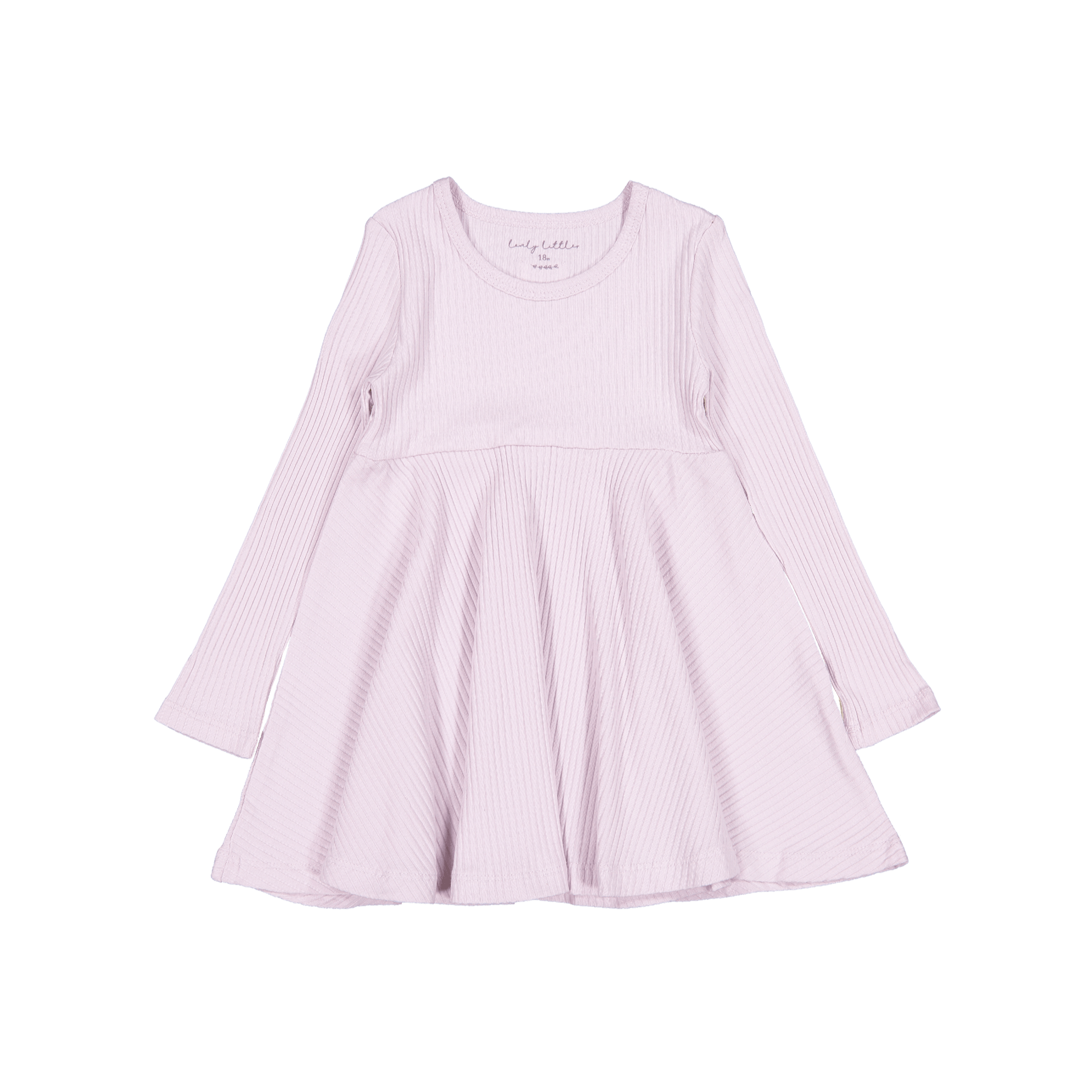 The Long Sleeve Dress - Lilac - HoneyBug 