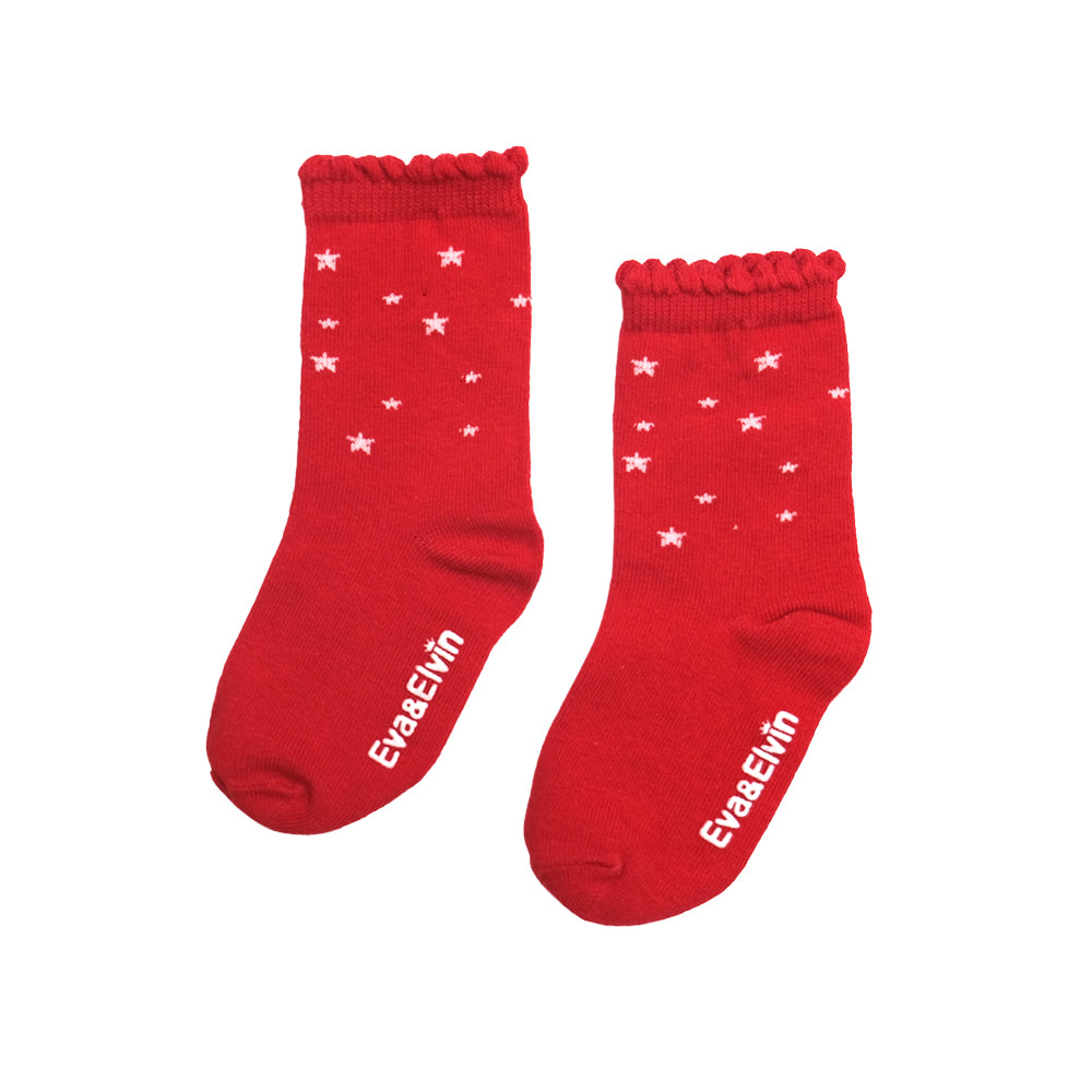 Red Star Kids Socks - HoneyBug 