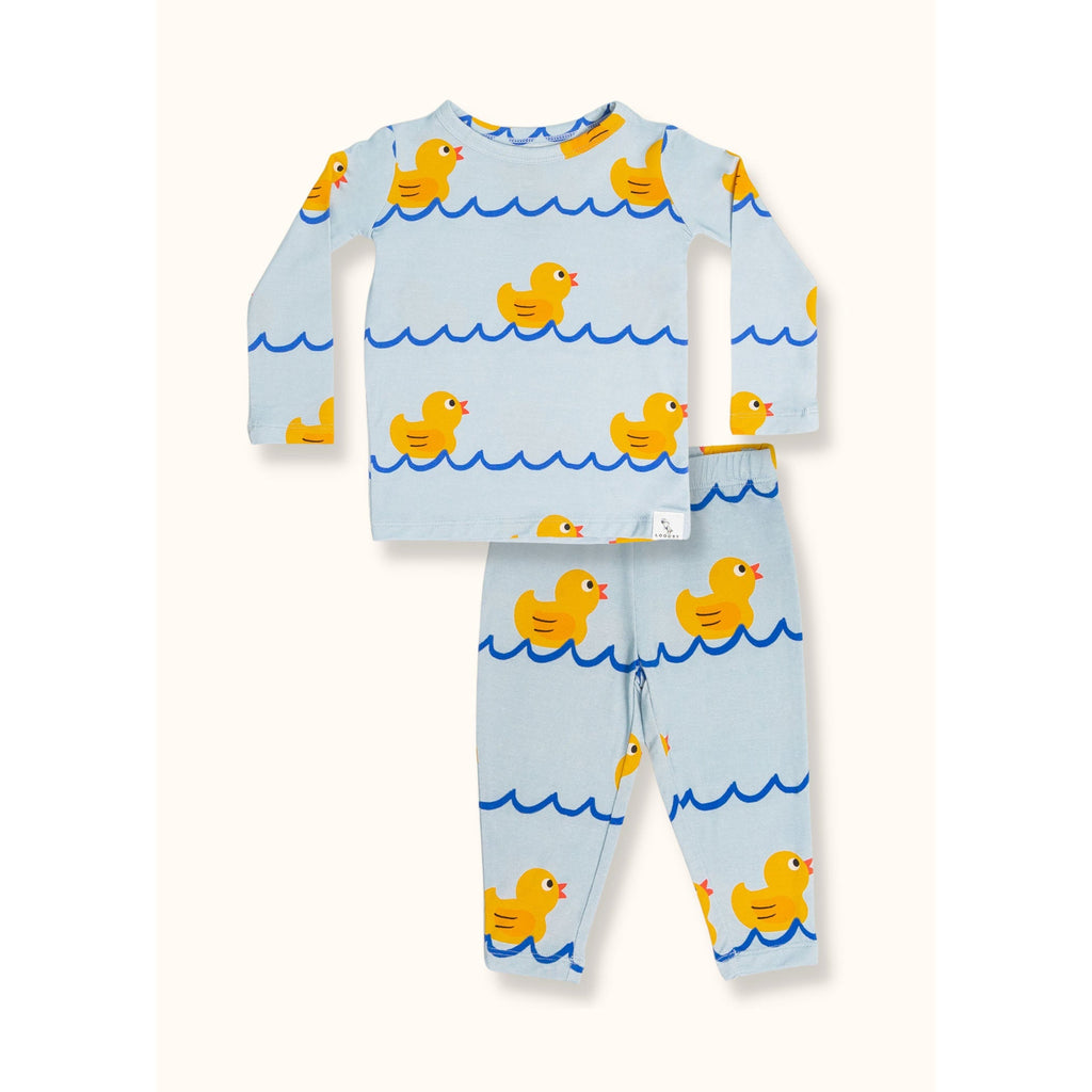 Rubber Ducky Pajama Set by Loocsy - HoneyBug 