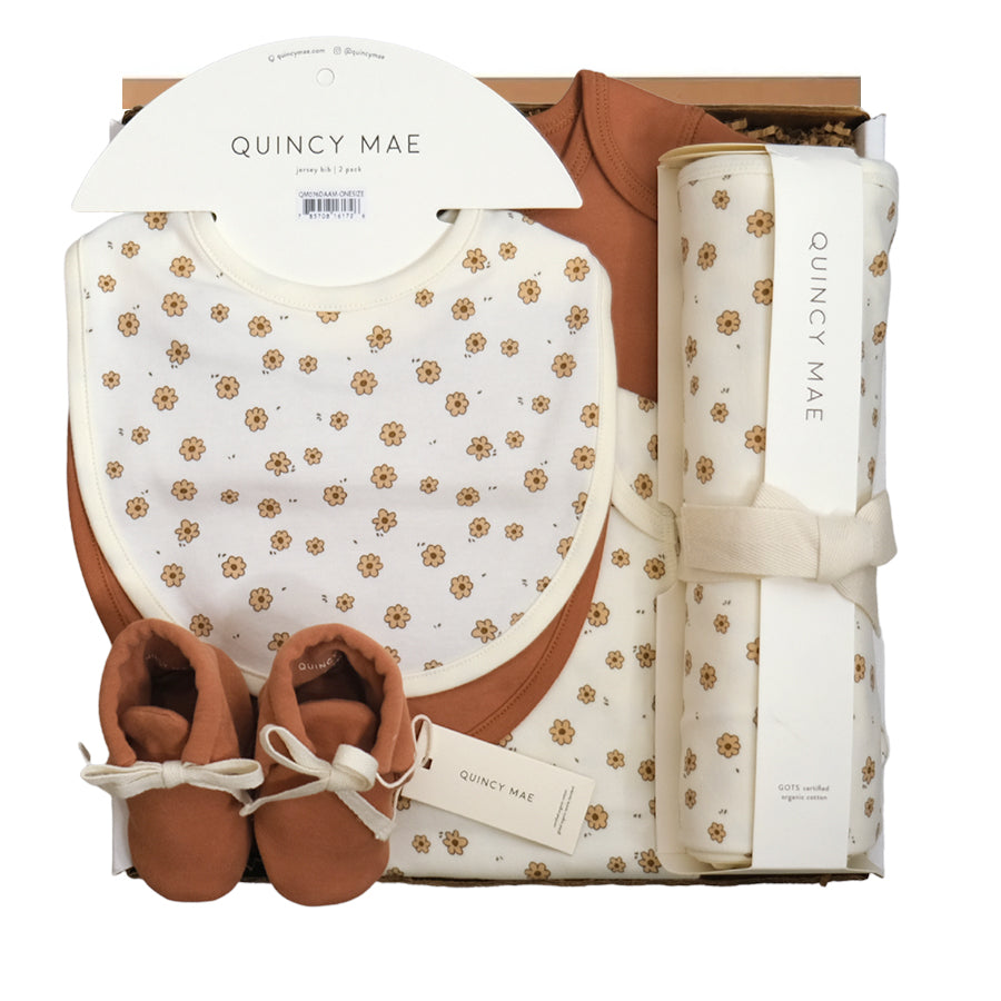 Modern Basics Gift Box - Amber + Daisy - HoneyBug 