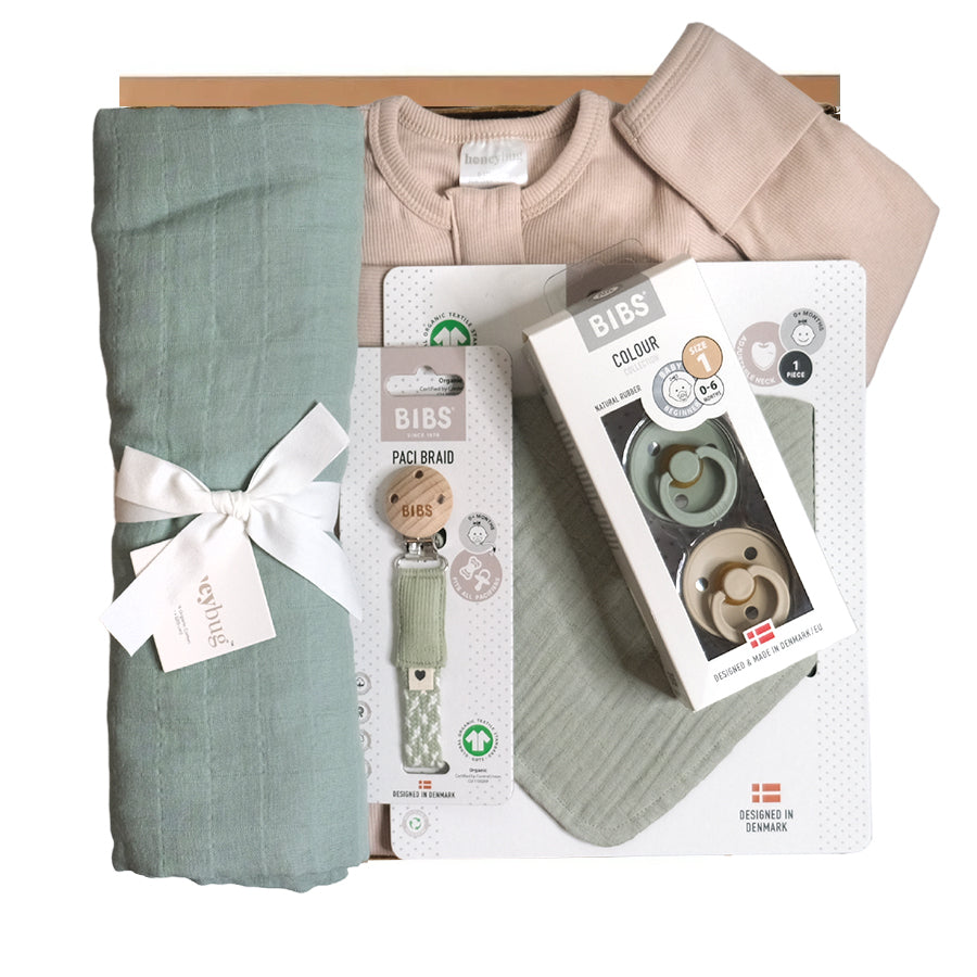 Modern Babe Essentials Gift Box - Sage - HoneyBug 