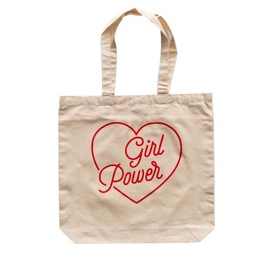 Canvas Tote Bag - Girl Power - HoneyBug 
