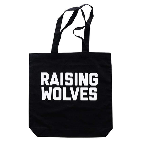 Canvas Tote Bag - Raising Wolves - HoneyBug 