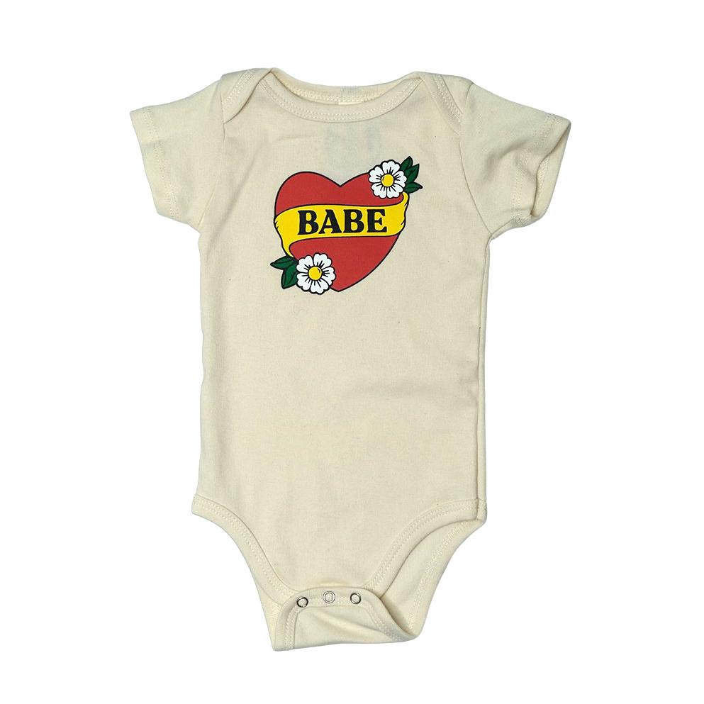 Babe Baby One-Piece - Cream - HoneyBug 