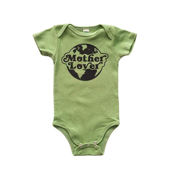 Mother Lover Baby One-Piece - Green - HoneyBug 