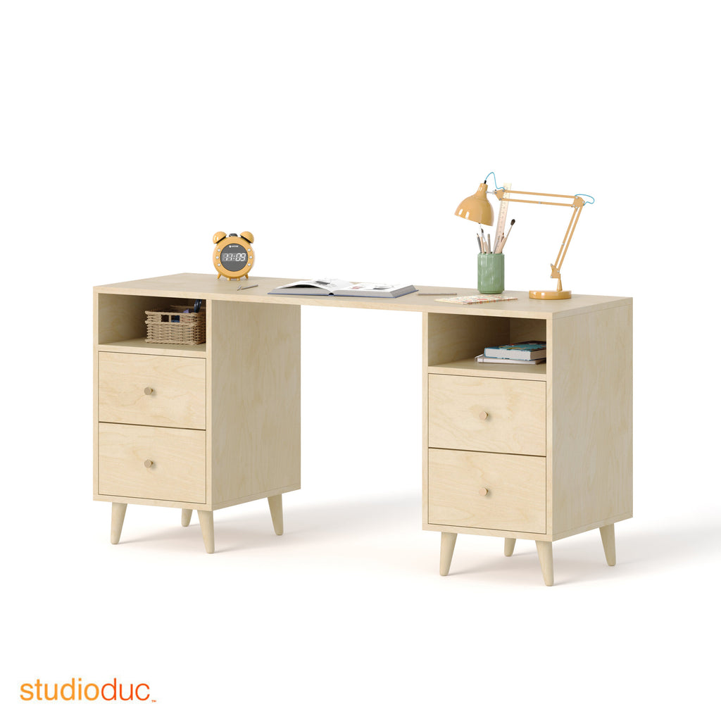 knox doublewide desk - HoneyBug 