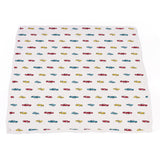 Vintage Muscle Cars and Motorcycles Bamboo Muslin Newcastle Blanket - HoneyBug 