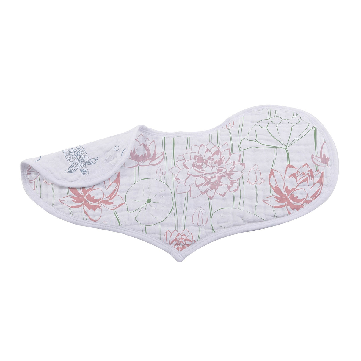 Under The Sea Bamboo Heart Bib 2PK - HoneyBug 