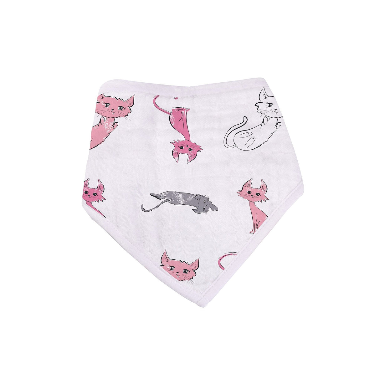 Dandelions Bamboo Bandana Bib 4PK - HoneyBug 