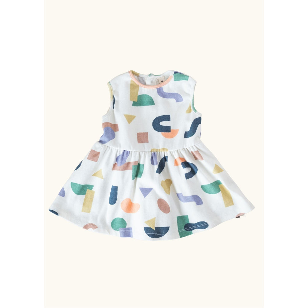 Geometric Sleeveless Dress by Loocsy - HoneyBug 