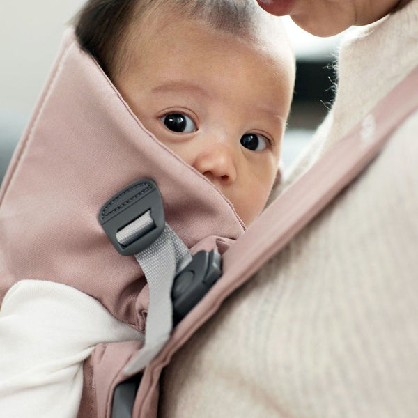Baby Carrier Mini, Cotton - Dusty Pink - HoneyBug 