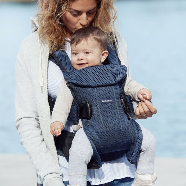 Baby Carrier One Air - Navy Blue - HoneyBug 
