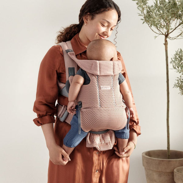 Baby Carrier Free - Dusty Pink - HoneyBug 