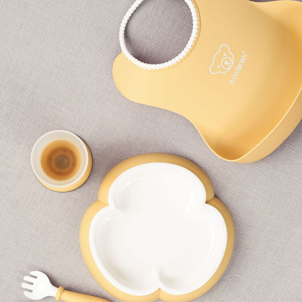 Baby Dinner Set - Powder Yellow - HoneyBug 