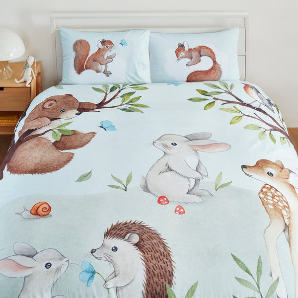 Enchanted Forest Duvet & Pillowcase - HoneyBug 