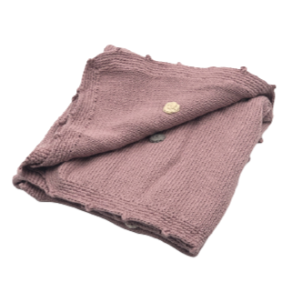 Spotty Blanket - Pink - HoneyBug 