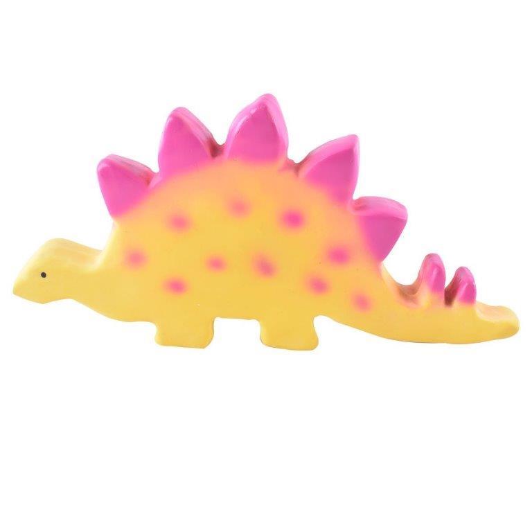 Baby Stegosaurus (Stego) Natural Organic Rubber Toy - HoneyBug 