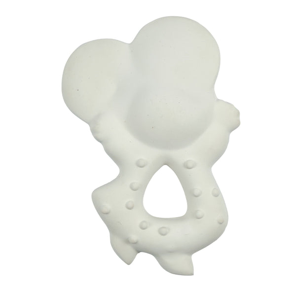Meiya the Mouse - Natural Rubber Teether - HoneyBug 