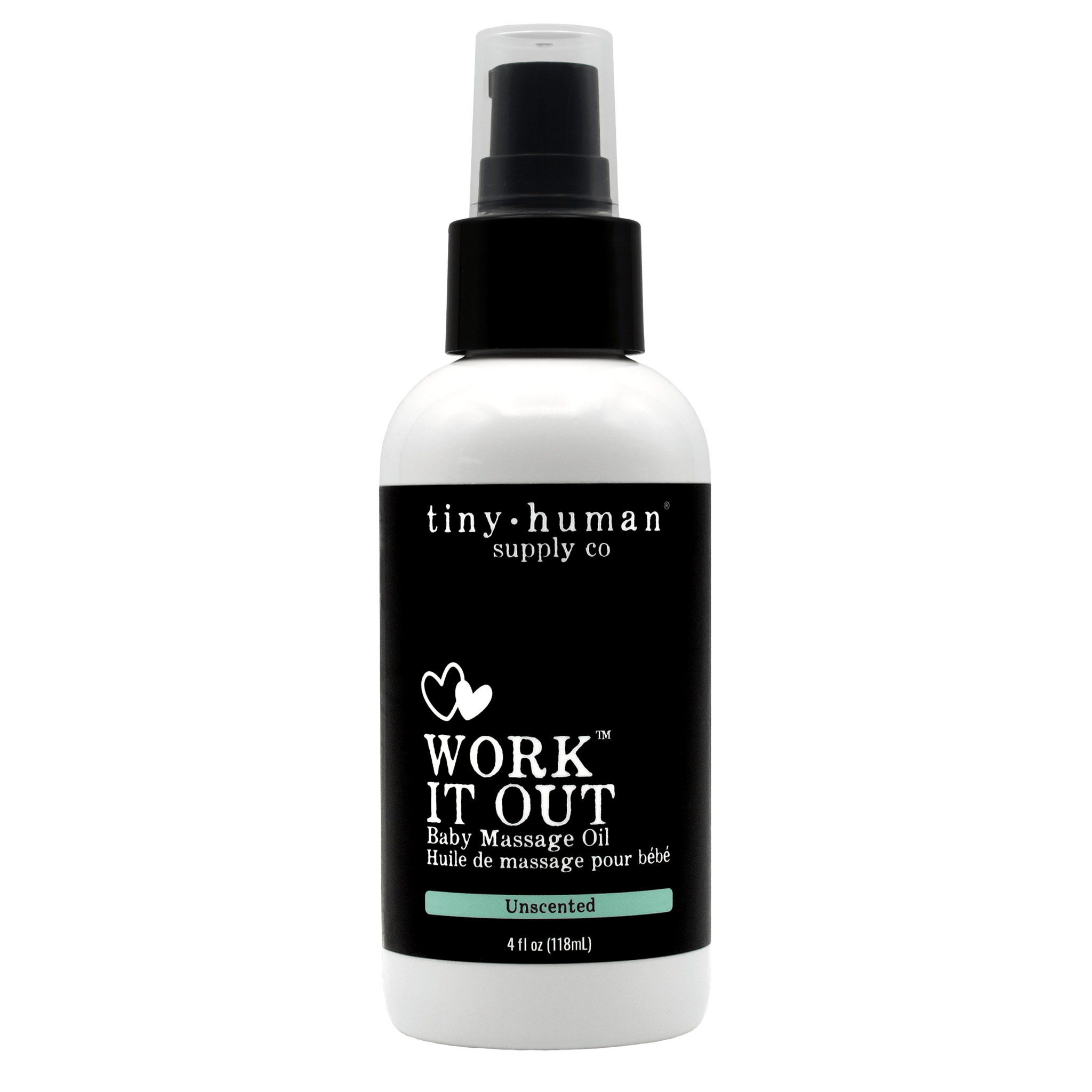 Work it Out Baby Massage Oil - HoneyBug 