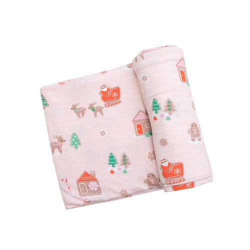 Pink Gingerbread Holiday Gift Box - HoneyBug 