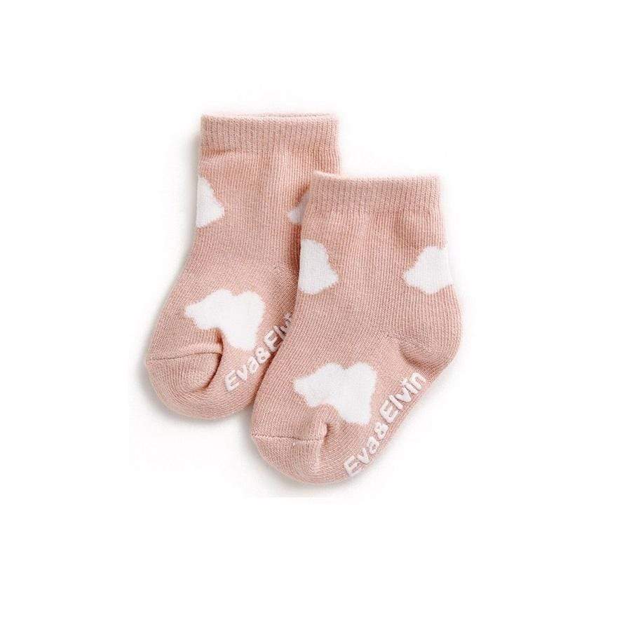 Cloud Socks - Pink - HoneyBug 