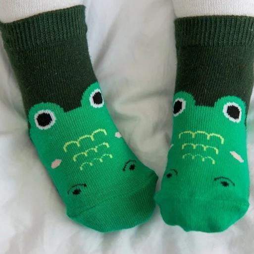 Crocodile Socks - HoneyBug 