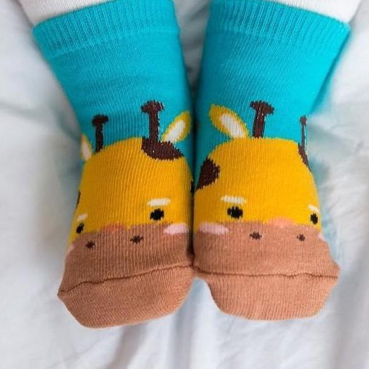 Giraffe Socks - HoneyBug 