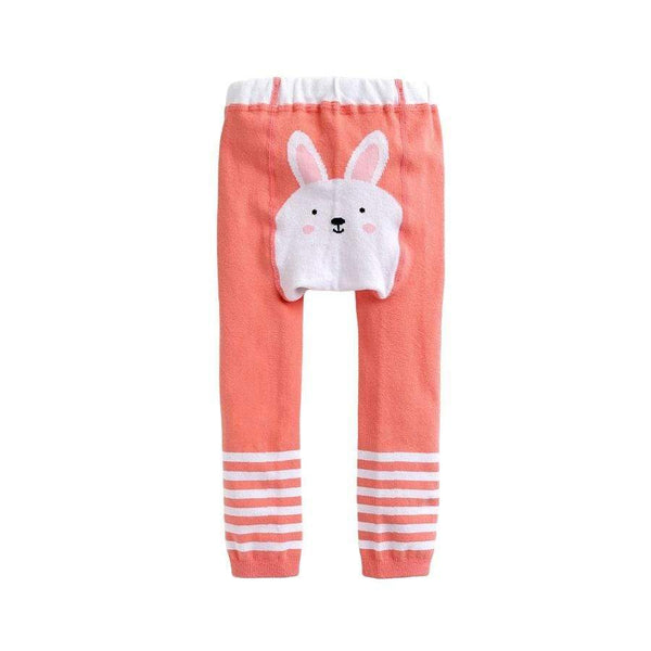 Baby Leggings - Hot Pink Bunny - HoneyBug 