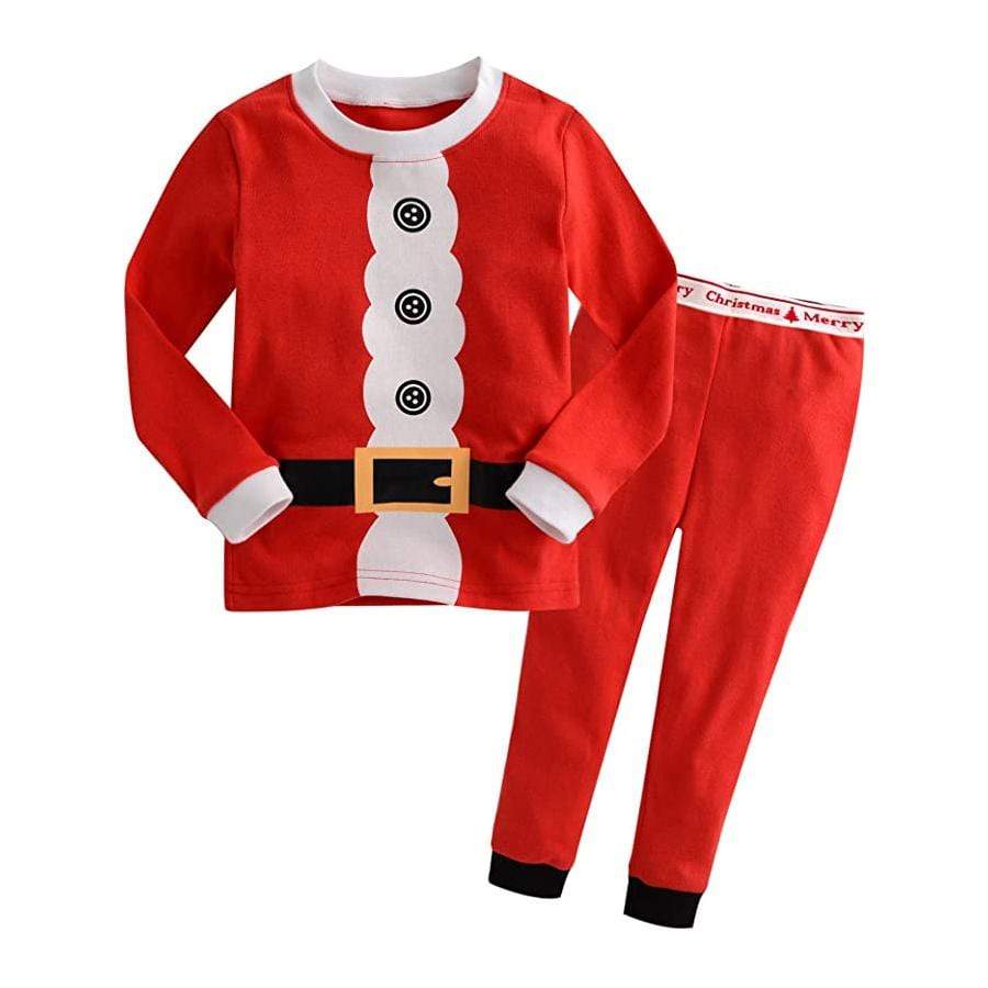 Santa Suit Pajama Set - HoneyBug 