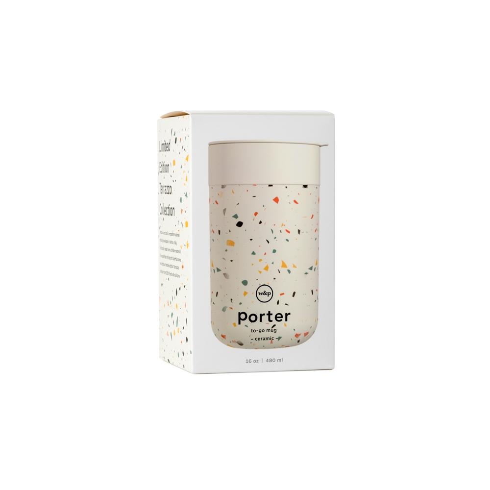 Porter Mug 16oz - Terrazzo Cream - HoneyBug 