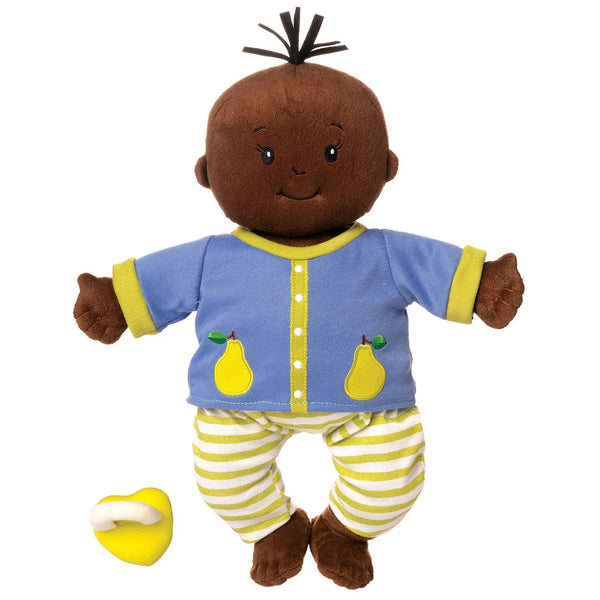 Baby Stella Brown Doll with Black Hair by Manhattan Toy - HoneyBug 