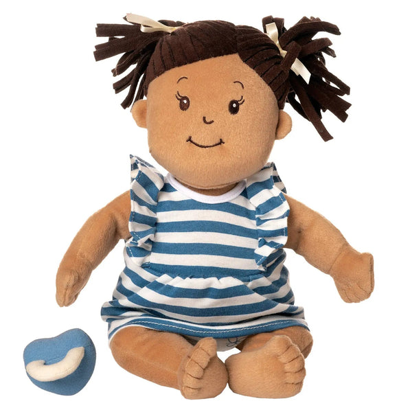 Baby Stella Beige Doll with Brown Pigtails by Manhattan Toy - HoneyBug 