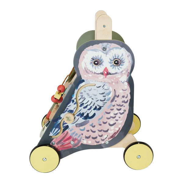 Wildwoods Owl Push-Cart by Manhattan Toy - HoneyBug 