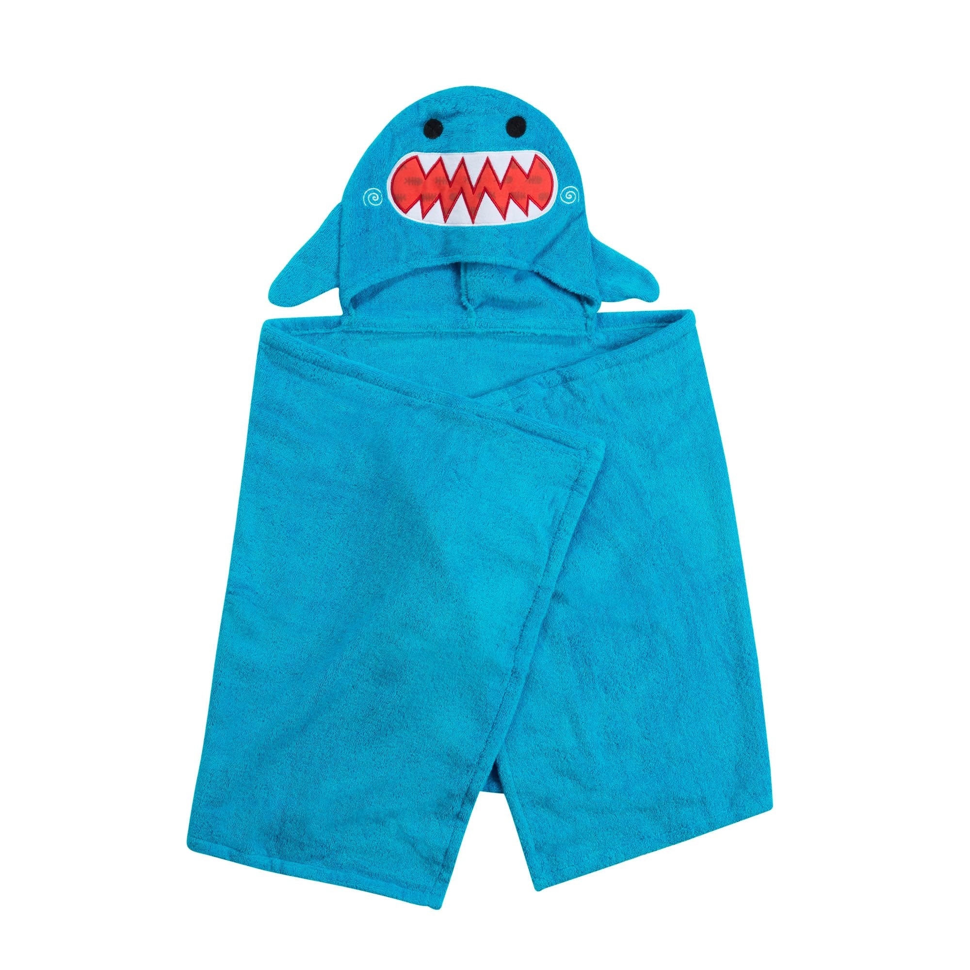Sherman the Shark Toddler Towel - HoneyBug 