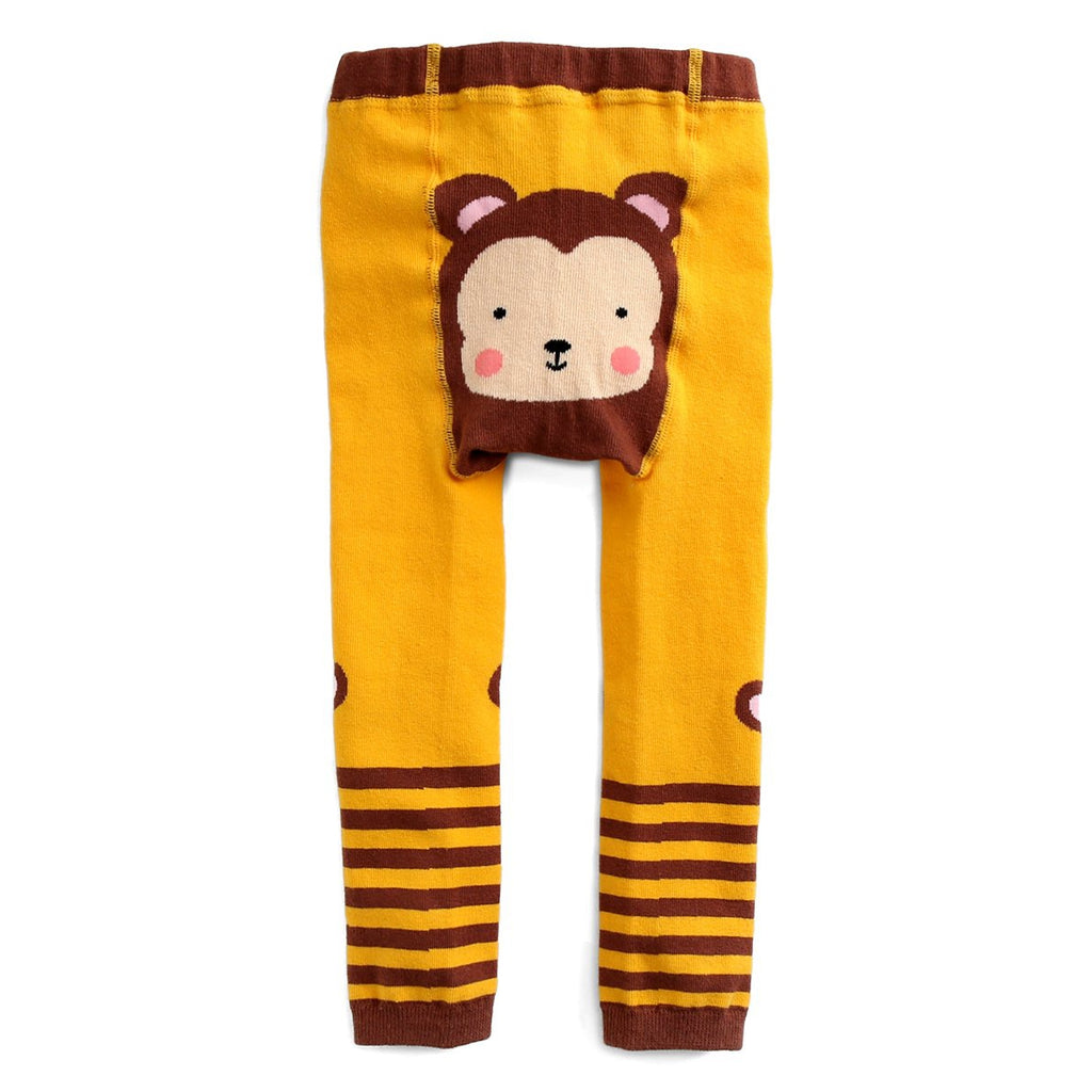 Baby Leggings - Yellow Monkey - HoneyBug 