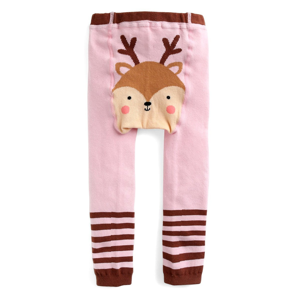 Baby Leggings - Pink Reindeer - HoneyBug 