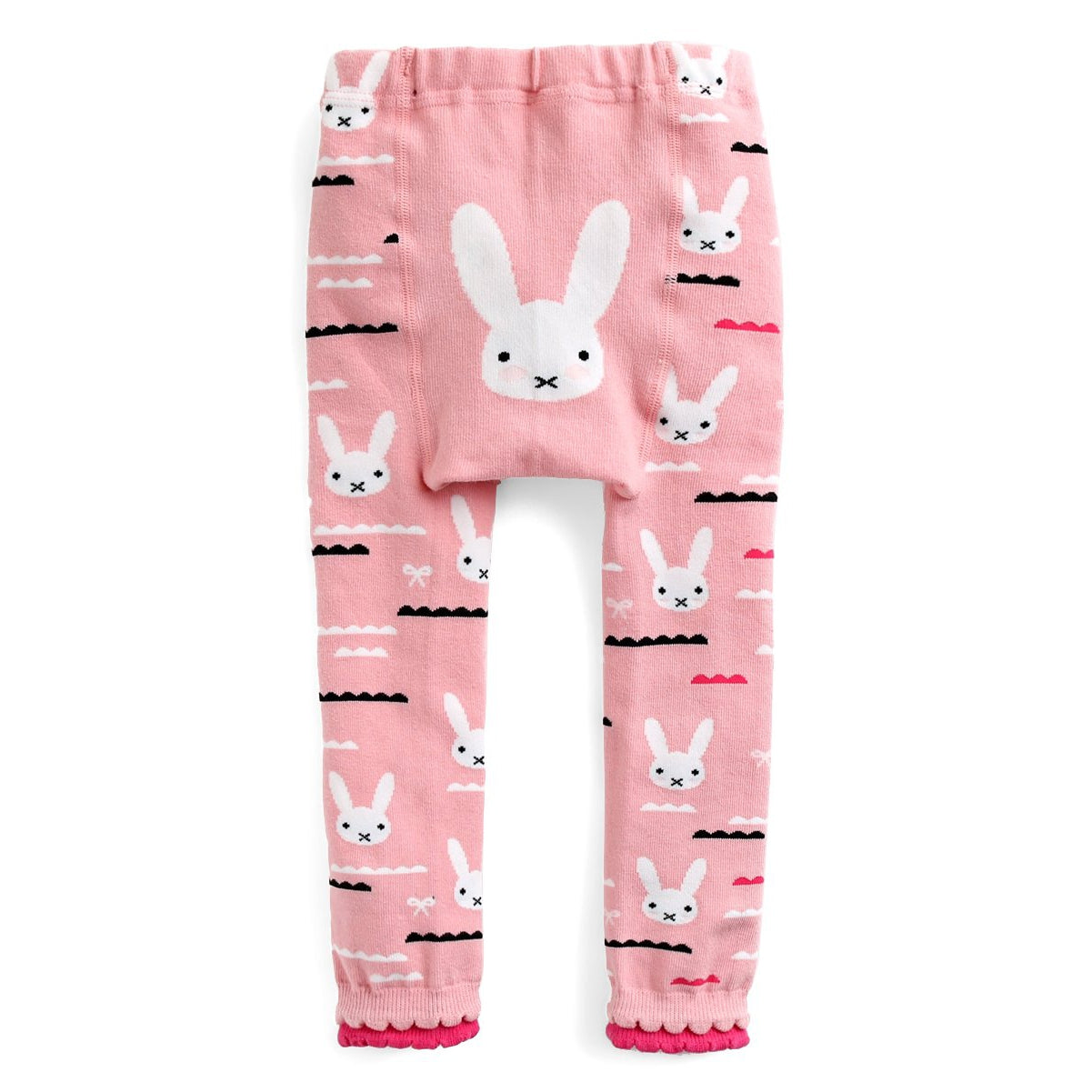 Baby Leggings - Pink Bunny - HoneyBug 